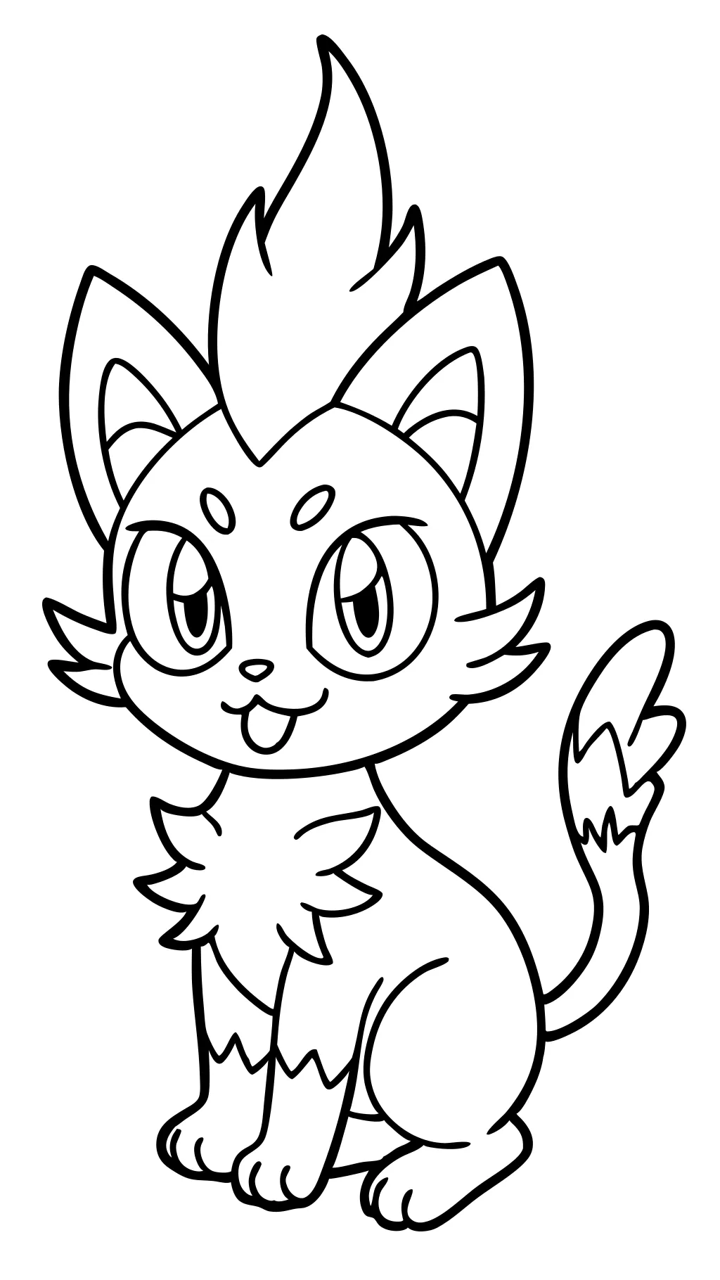 litten coloring pages